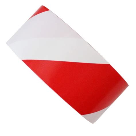 Red And White Hazard Floor Lane Marking Tape Campbell International