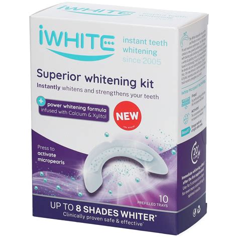 IWHITE Superior Whitening Kit 10 Pc S Redcare Pharmacie