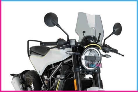 PUIG WINDSCHUTZSCHEIBE NAKED N G SPORT FUR HUSQVARNA VITPILEN 401 2018