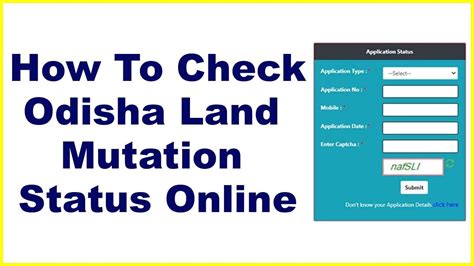 How To Find Out Mutation Case Number How To Check Odisha Land