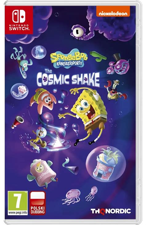 Spongebob Squarepants Kanciastoporty The Cosmic Shake Pl Nintendo