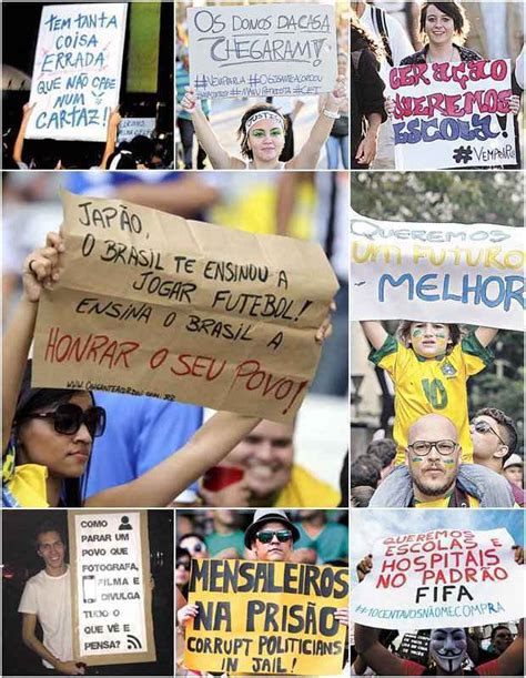 Cartazes Criativos E Irreverentes Mandam Recados Durante Manifesta Es