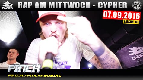 RAP AM MITTWOCH BERLIN 07 09 16 Cypher Feat FINCH JI ZI DROB