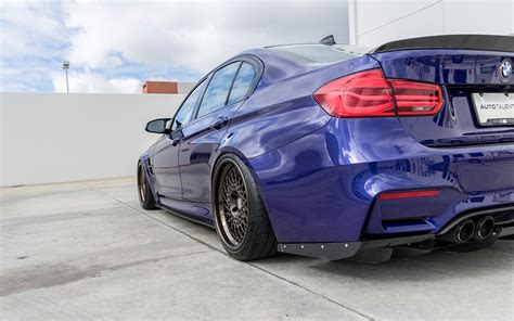 Bmw M F Blue Hre Vintage Wheel Wheel Front