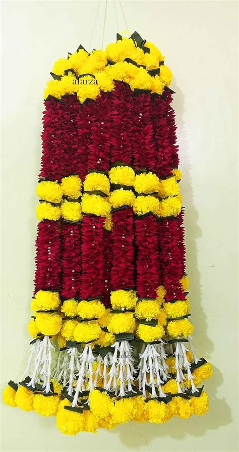 Buy Afarza Toran For Door Side Entrance Hanging Artificial Marigold