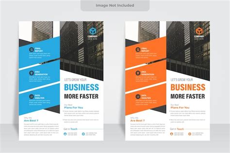 Premium Vector | Modern leaflet design or flyer template