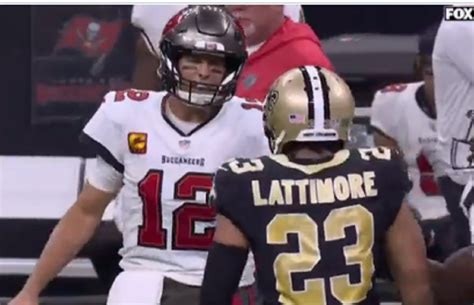 Fans Believe Tom Brady Yelled 'F You B*tch' At Marshon Lattimore