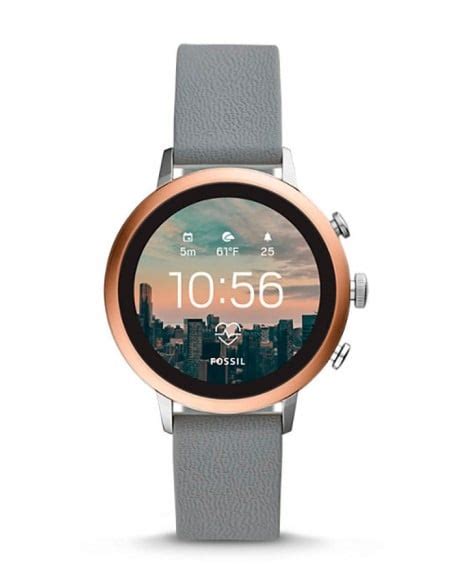 Montre Ftw Fossil Smartwatch Venture Hr Blush Generation Iv