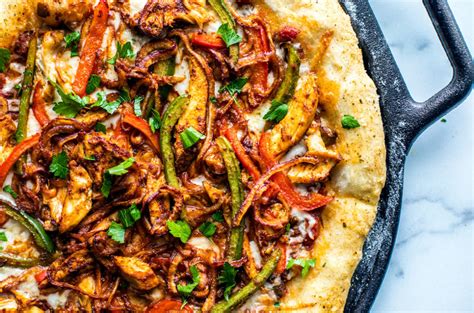 Chicken Fajita Pizza Killing Thyme