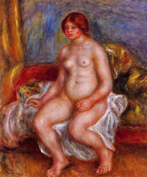 Museum Kunstreproduktionen Nude Frau Auf Gree Kissen 1909 Von Pierre