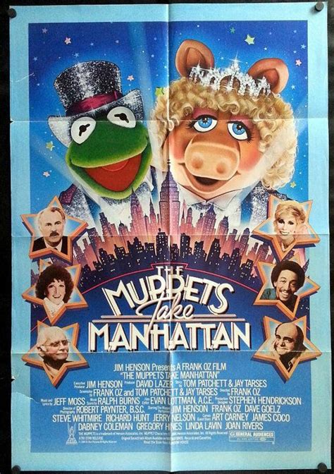 Muppets Take Manhattan Vintage Comedy Movie Poster Etsy