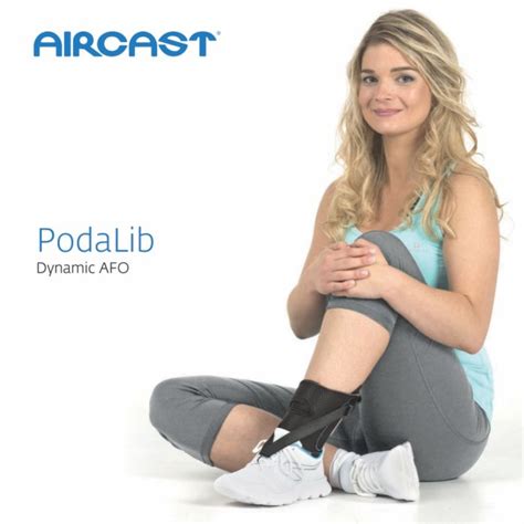 Aircast Podalib Afo Drop Foot Ankle Brace