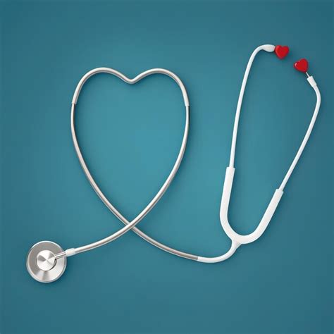 Premium Photo Stethoscope In Shape Of Heart