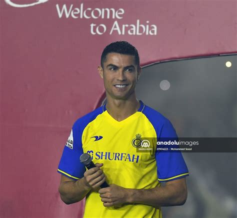 Saudi Arabias Al Nassr Welcome Superstar Cristiano Ronaldo Anadolu