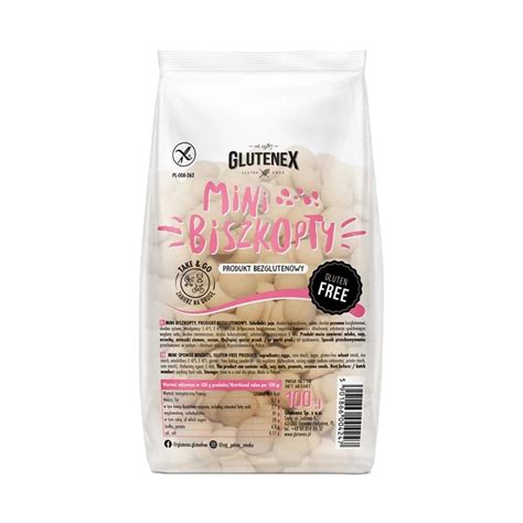 Bezglutenowe Biszkopty MINI 100 G Glutenex GLUTENEX Sklep EMPIK