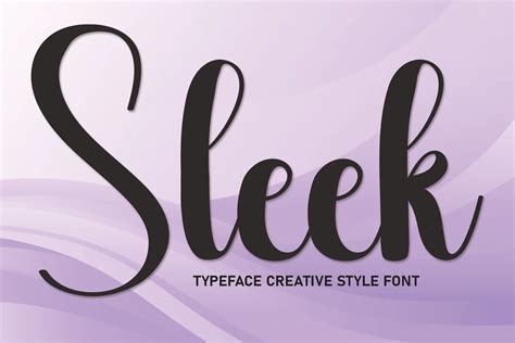 Sleek Regular | PREMIUM Font