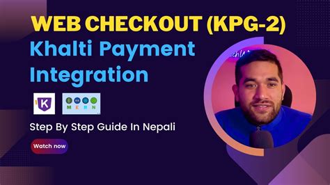 Khalti Payment Gateway Integration Web Checkout KPG 2 React