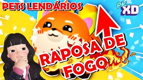 PK XD RAPOSA DE FOGO PETS LENDÁRIOS NO PK XD COMO BUGAR SEU PET