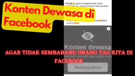 Cara Agar Akun Fb Tidak Bisa Di Tag Orang Lain Youtube