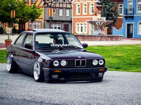 Bmw E Series Black Slammed Dapper Bmw E Bmw E M E