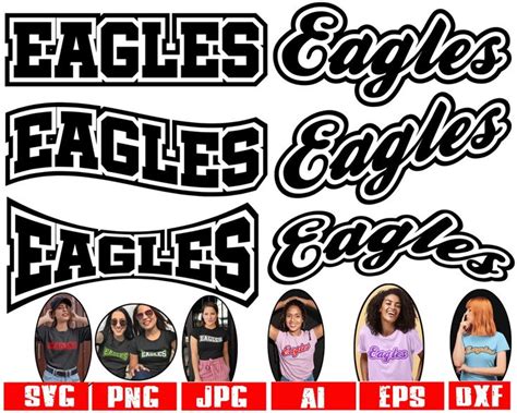 Eagles Svg Eagles Logo Eagle Svg Cricut Eagles Font Svg Files - Etsy in 2023 | Svg, Lettering ...