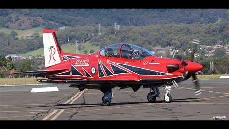 Royal Australian Air Force Pilatus Pc Roulettes Youtube