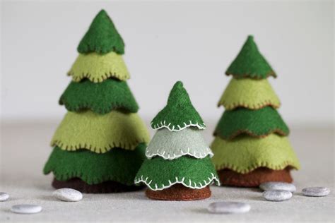 PDF Sewing PATTERN Felt Tree Sewing Pattern DIY Embroidery Etsy