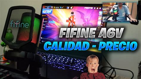 Fifine Ampligame A V El Mejor Micr Fono Calidad Precio Para Hacer