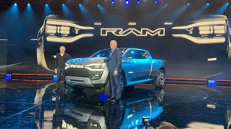 Ram Confirms 1500 Rev Name For Electric Pickup Production Starts In