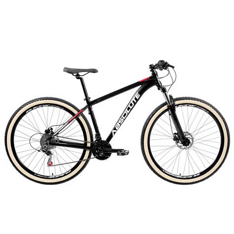 Bicicleta Aro Absolute Nero V Freio A Disco Suspens O Em