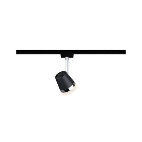 96925 PAULMANN Spot individuel sur rail Cone 10W noir mat chromé