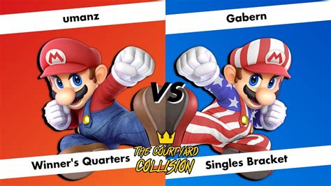 The Courtyard Collision 3 Winner S Quarters Umanz Mario Vs Gabern