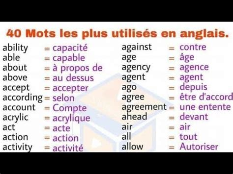 Plus De 2000 Mots Et Phrases Simples Pour Apprendre L Anglais Daily