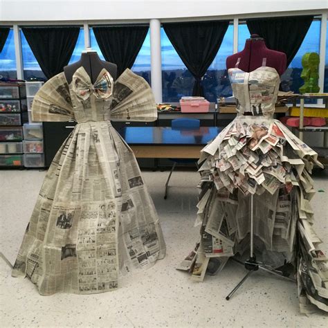 Платье из коробок - 93 фото