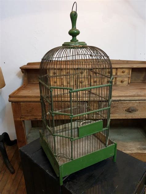 Cage Oiseaux Ancienne Shabby Chic Romantique Victorien