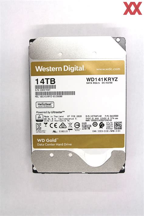 Тест и обзор: Western Digital Gold WD141KRYZ 14 TB - жесткий диск с ...