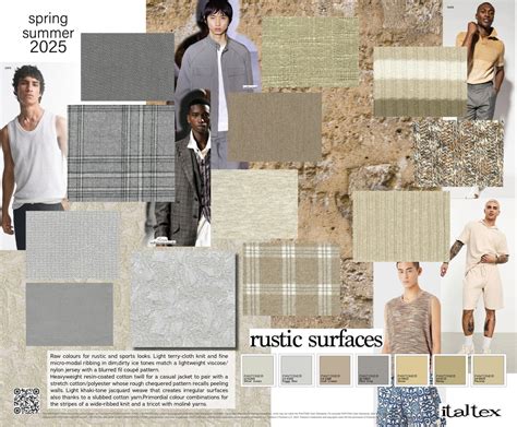 Menswear Colour and Fabric Trends - Spring/Summer 2025 (ItaltexTrends