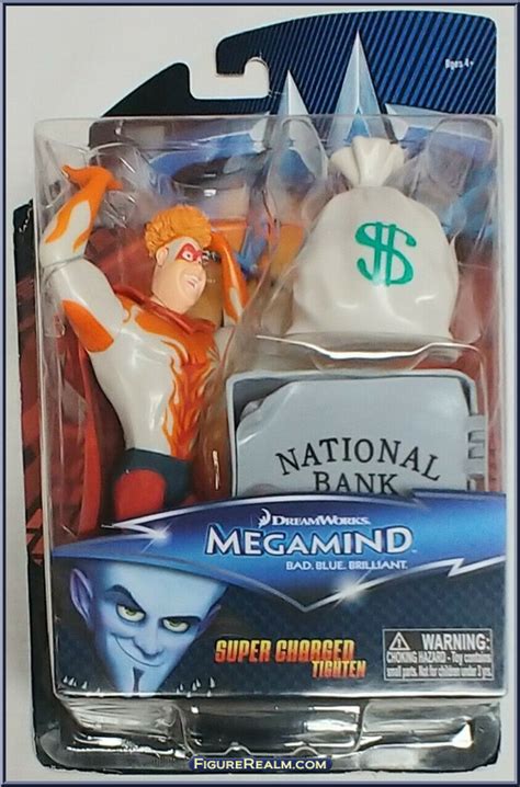 Super Charged Tighten Megamind Basic Series Toy Quest Action Figure