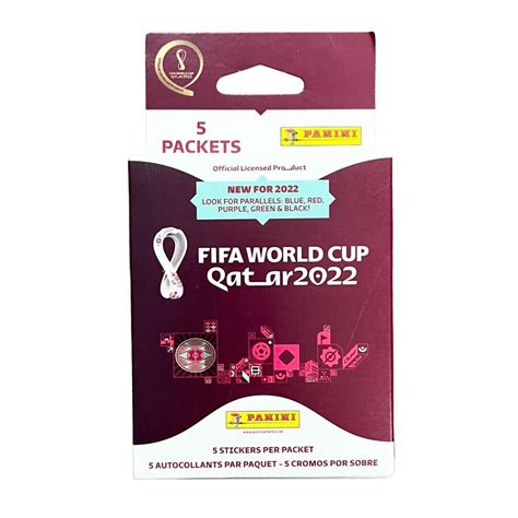 Panini Fifa World Cup Qatar Soccer Sticker Pack 2022 Cardpopusa