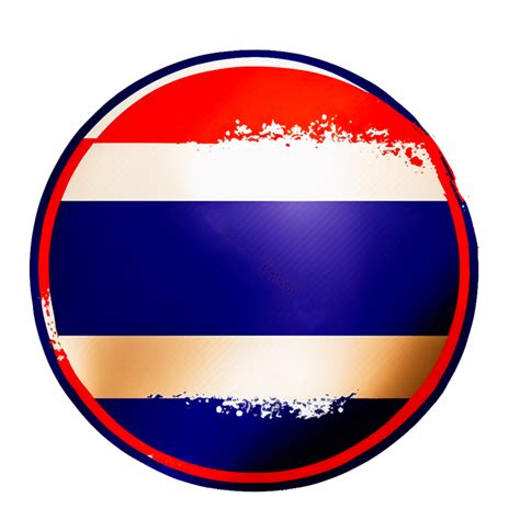 Thailand Flag Free Illustration 23337986 Png