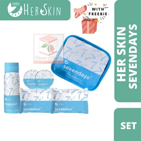 HER SKIN SEVENDAYS POWER EXFOLIATING SET Shopee Philippines