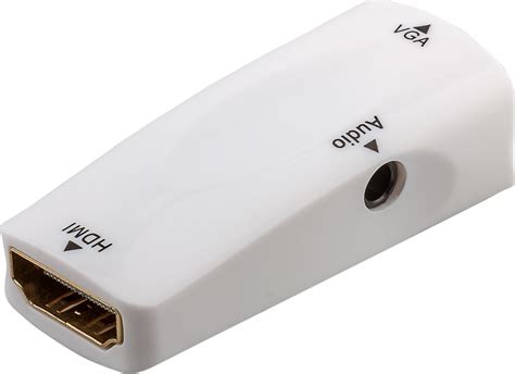 Adaptador Compacto HDMI VGA incl Áudio Banhado a Ouro GOOBAY