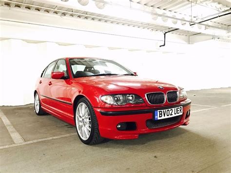 Bmw 325i M Sport Manual 2002 Imola Red E46 Face Lift 126k Miles Long Mot Mint Runner In