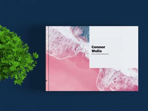 Landscape Portfolio for Designers with Resume – StockInDesign