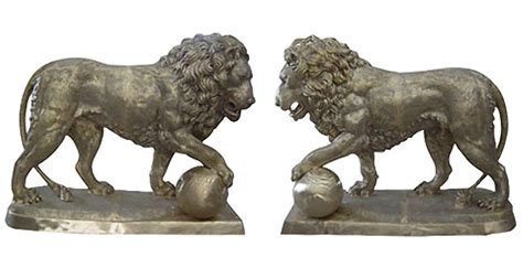 Bronze Lion Statues | Lion Sculptures (Last Year’s Price)