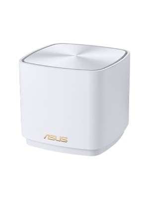 ASUS ZenWiFi XD5 White Pack de 1 Système Wi FI 6 AX Mesh Double