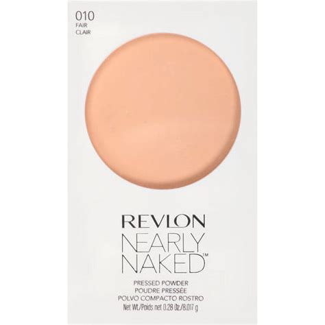 Revlon Nearly Naked Pressed Powder Fair 0 28 Oz Walmart