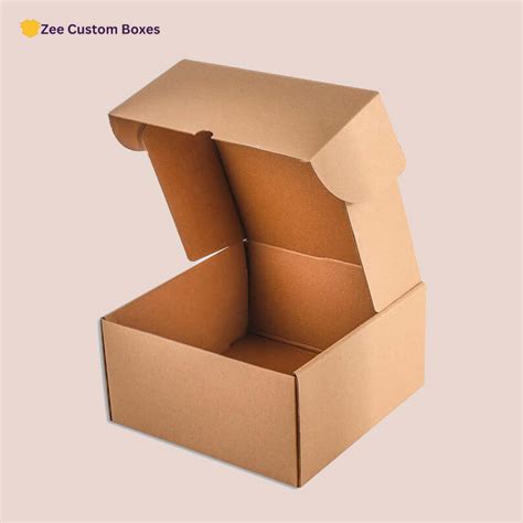 Custom Kraft Corrugated Boxes Wholesale Zee Custom Boxes