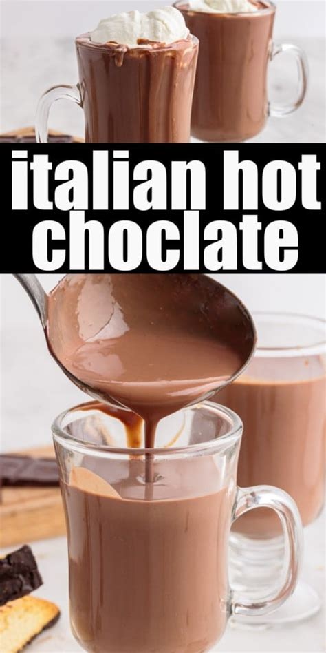Sinfully Delicious Thick Italian Hot Chocolate Girl Inspired