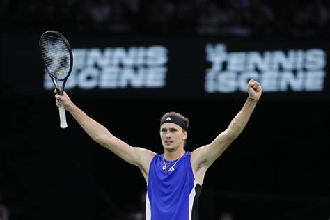 Zverev Beats Former Champion Rune To Set Up Paris Masters Final Against